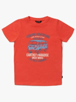 Luca & Lola Riccione T-Shirt 2-pak, Red/Grey Melange