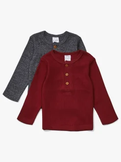 Luca & Lola Rocco Bedstefartrøje 2-pak, Grey