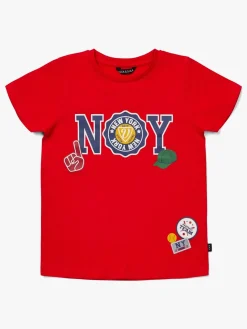 Luca & Lola San Marino T-Shirt 2-pak, Red/Army Green