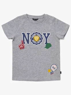 Luca & Lola San Marino T-Shirt 2-pak, Grey Melange/Navy