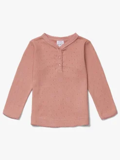 Luca & Lola Siena Langærmet T-shirt 2-pak, Pink