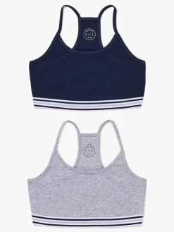 Luca & Lola Sophia Top 2-pak, Grey/Navy