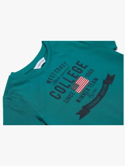 Luca & Lola Tore T-Shirt 2-pak, Green/Navy