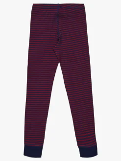 Luca & Lola Toto Lange Underbukser 2-pak, Navy/Stripes