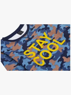 Luca & Lola Vincenzo Trøje, Blue Camouflage