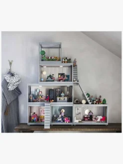 Lundby Dukkehustilbehør Spotlights & Gulvlampe, Beige/Hvid