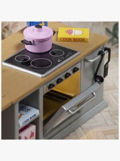 Lundby Dukkehustilbehør Sæt med Komfur og Køleskab