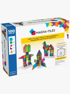 MAGNA-TILES Clear Colours Byggesæt 100 Dele