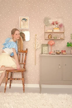 Majvillan Tapet Flora, Dreamy Lilac