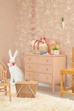 Majvillan Tapet Flora, Dreamy Lilac