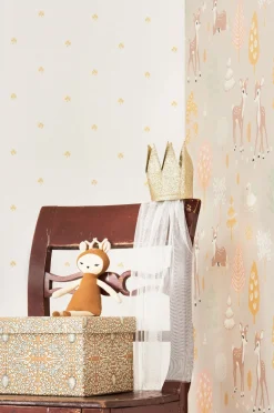 Majvillan Tapet Golden Woods, Dusty Lilac