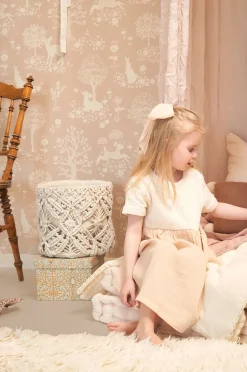 Majvillan Tapet Summer Fields, Powder Pink