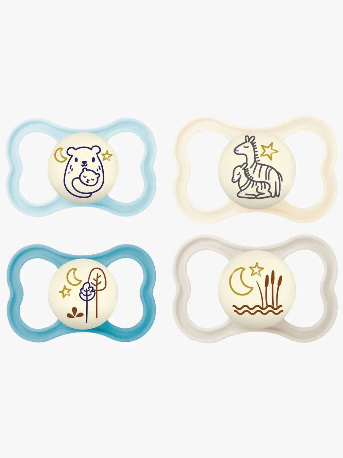 MAM Air Night Sutter 16-36m 4-pak, Blå/Neutral