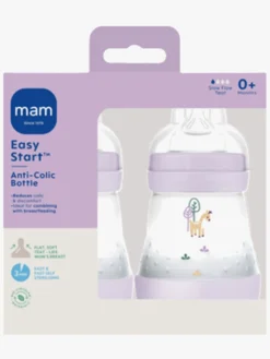MAM Easy Start Sutteflaske Anti-kolik 160 ml 2-pak, Pink