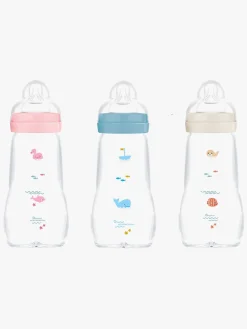 MAM Feel Good Sutteflaske Glas 260 ml, Mix