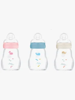 MAM Feel Good Sutteflaske Glas 170 ml, Mix