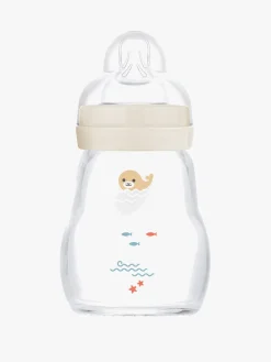 MAM Feel Good Sutteflaske Glas 170 ml, Mix