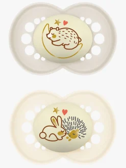 MAM Original Night Sutter 6-16m 4-pak, Blå/Neutral