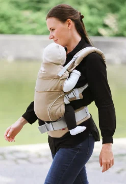 Manduca First PureCotton Bæresele, Nougat