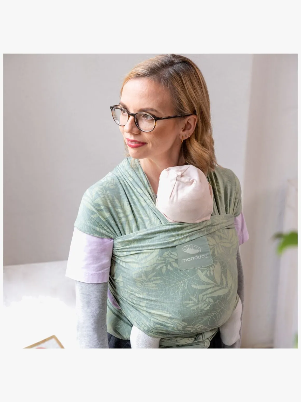 Manduca Sling Limited Edition Strækvikle, Botanic Green