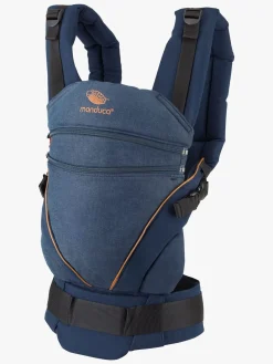 Manduca XT Cotton Bæresele, Denimblue-Toffee