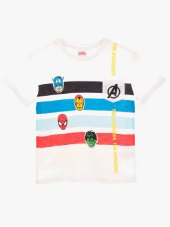 Marvel Avengers Classic T-shirt, White