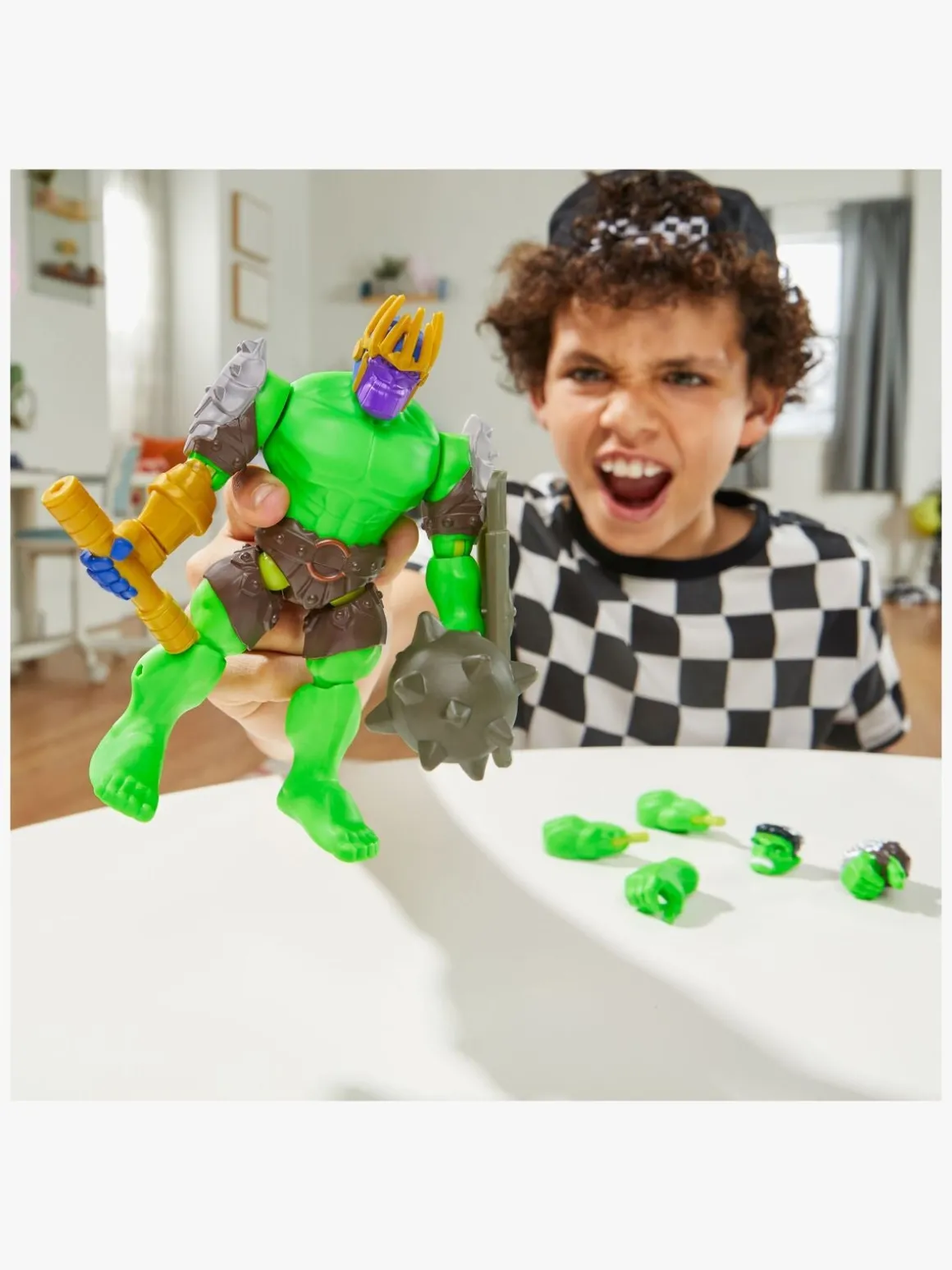Marvel Avengers Mixmashers Figur Hulk Delux