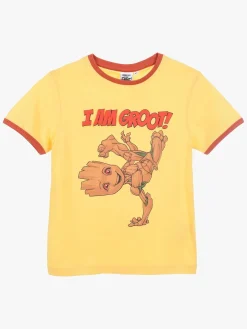 Marvel Guardian of Galaxy T-shirt, Yellow