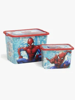 Marvel Spider-Man Opbevaringskasse Sæt 7l & 23l