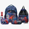 Marvel Spider-Man Rygsæk, Gymnastikpose, Penalhus, Flaske & Madkasse, Beyond Amazing