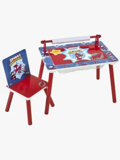 Marvel Spidey & His Amazing Friends Skrivebord med Stol, Rød