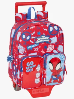 Marvel Spidey Mini Trolley Kuffert 6L, Rød/Lyseblå
