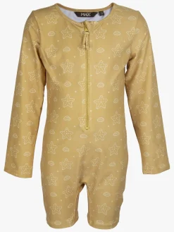 Max Collection Mix Badedragt, Gul