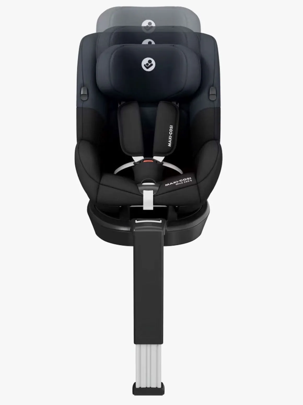 Maxi-Cosi Mica 360 S i-Size Autostol, Tonal Black