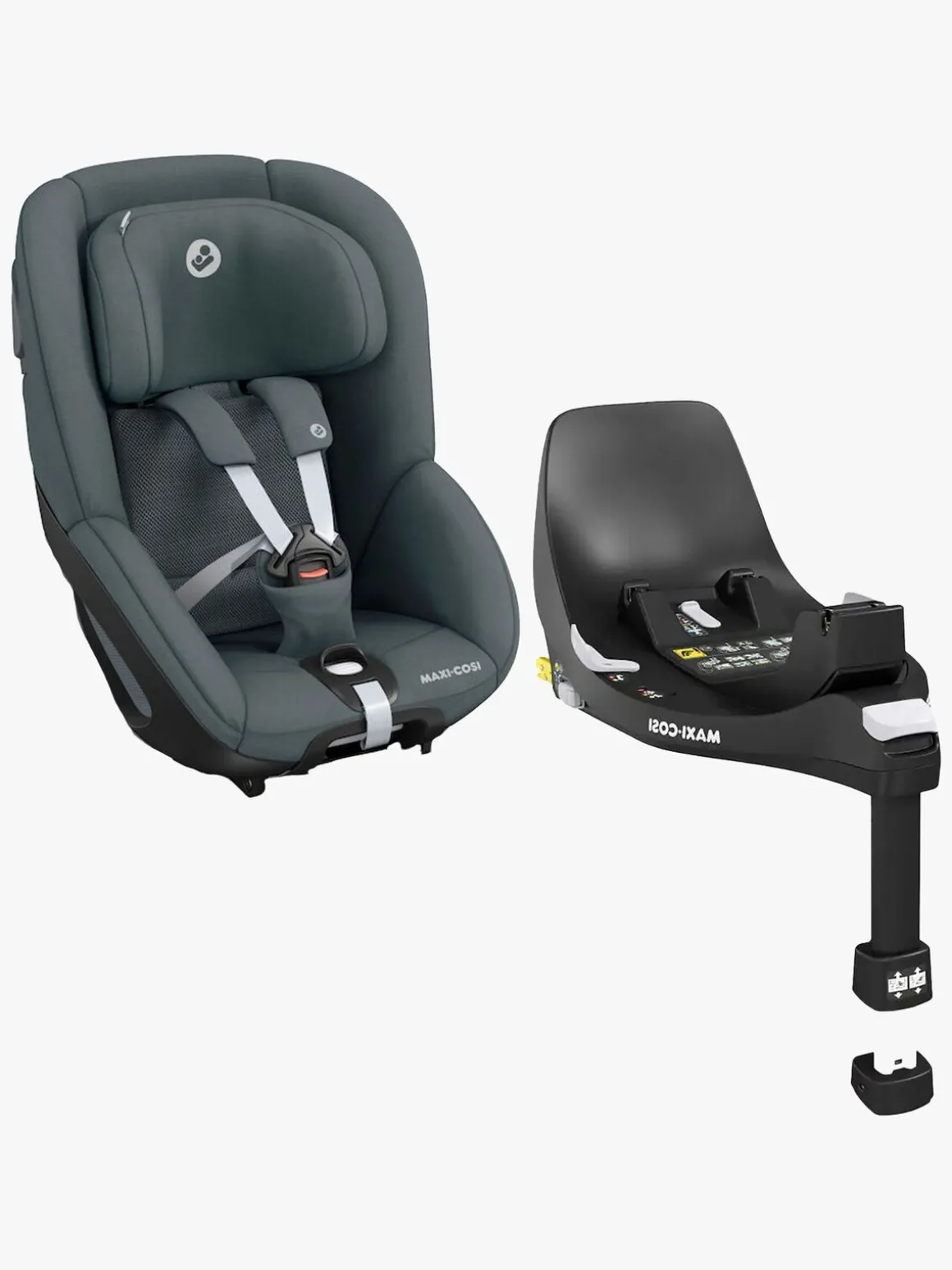Maxi-Cosi Pearl 360 Autostol inkl. FamilyFix 360 Base, Authentic Graphite