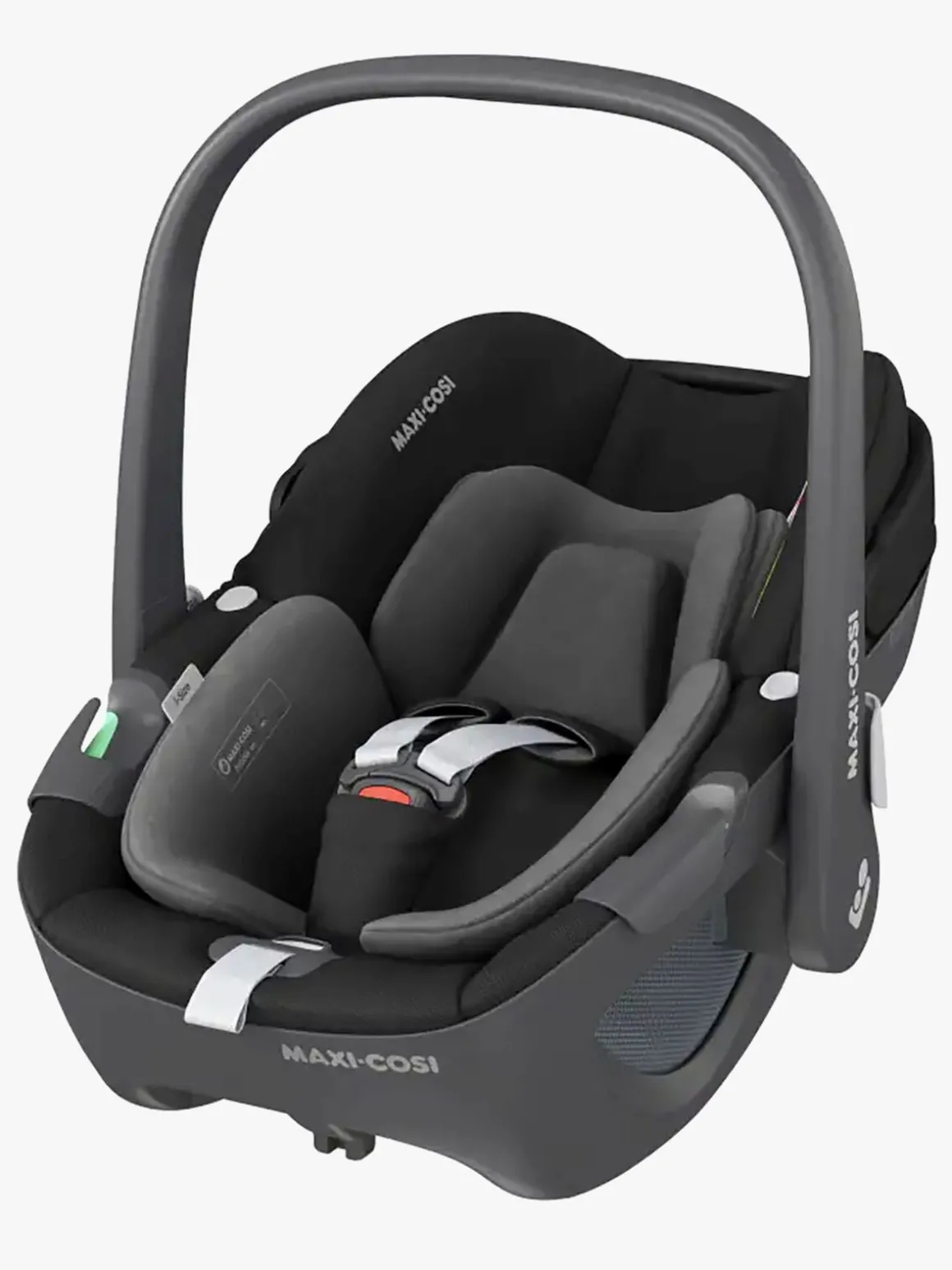 Maxi-Cosi Pebble 360 Autostol Baby inkl. FamilyFix 360 Base, Essential Black