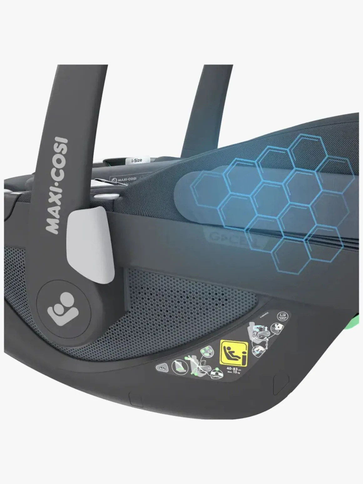 Maxi-Cosi Pebble 360 Autostol Baby, Essential Graphite