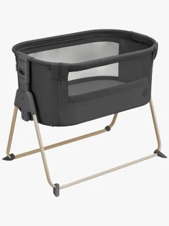 Maxi-Cosi Tori Beyond Bedside Crib, Graphite Eco