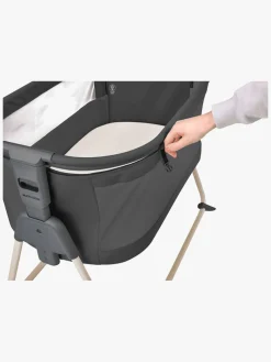 Maxi-Cosi Tori Beyond Bedside Crib, Graphite Eco