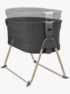 Maxi-Cosi Tori Beyond Bedside Crib, Graphite Eco