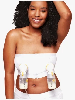 Medela Hands-Free Pumpetop, Hvid