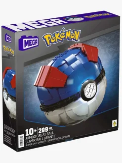 Mega Pokémon Byggesæt Jumbo Great Ball, 299 dele