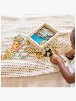 Melissa & Doug Dyremagneter i Træ 20 Stk.