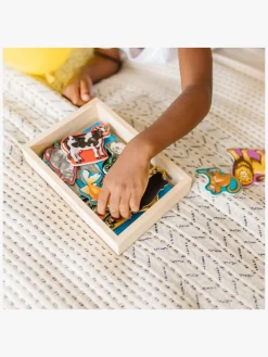 Melissa & Doug Dyremagneter i Træ 20 Stk.