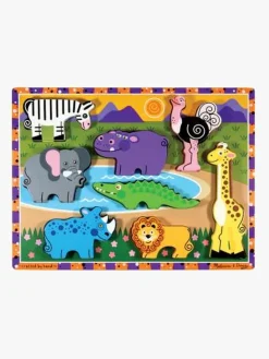 Melissa & Doug Puslespil Zoo 8 Brikker