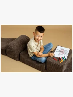 Meowbaby Foam Sæt 4 Elementer Kraftig Fløjl, Brun