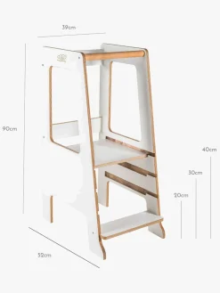 Meowbaby Læringstårn, Hvid