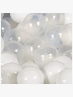 Meowbaby Rund Boldbassin Velour 40x90, Blågrå