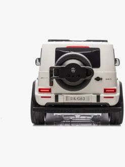 Mercedes Benz AMG G63 Elbil, Hvid