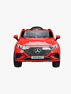 Mercedes-Benz EQS SUV Elbil, Rød